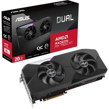Asus Dual Radeon Rx 7900 Xtx Oc Sürümü 24 GB Gddr6 Oyun Ekran Kartı (Amd Radeon RX7900