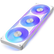 Nzxt F360U Ultra - 360 mm Tek Çerçeveli Çok Bölgeli Rgb Fan - Beyaz