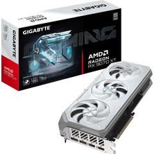 Gigabyte Gıgabyte Ekran Kartı Radeon Rx 9070 Xt Gaming Oc Ice 16G (16GB Gddr6, 512-BIT, Pcıe 5.0, Hdmı/dp 2.1, Soket 2.7, Hawk Fan, Sunucu Sınıfı Termal Organ, Güçlendirilmiş Yapı)