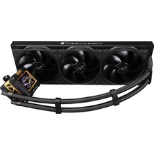 Thermalright Fw 360 Siyah Cpu Sıvı Soğutma, 3 Pwm Fanlı, IPS 320*240 Çözünürlüklü LCD Ekran, 360 Aıo Soğutma, Amd/ıntel Pc Için Sıvı Cpu Soğutucu Aio Soğutucu: AM4/AM5/LGA1700/1851