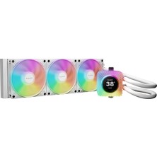 Be Quiet! Light Loop Io LCD 360MM Beyaz Cpu Su Soğutucusu