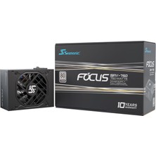 Seasonic Focus SPX-750 750W ATX12V / SFX12V 80 Plus Platin, Siyah