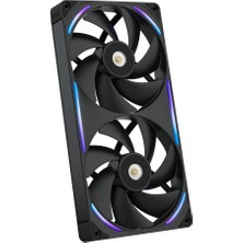Nzxt F280X - 280 mm Tek Kare Pwm Rgb Performans Fanı - Siyah