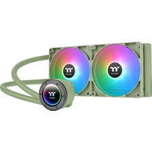 Thermaltake TH280 V2 Argb Matcha Yeşili | 280 mm Aıo Sıvı Soğutma | Argb