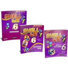 YDS Publishing Shall We?! 6 Reference Book + Workbook - Maarif Modele Uygun Ingilizce Ders Kitabı&shall We?! 6 Skills & Test Book 2 Kitap