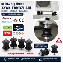 Dogant Klima Titreşim Takozu 12000 Btu 18000 Btu