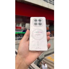 İzel Aksesuar Redmi Note 15 4g Sert Pc Sararmaz Magsafe Şeffaf Kılıf