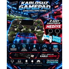 Dexxony Premium Siyah Playstation 4 / Ps4 Oyun Kolu - Android Tv Uyumlu Kablosuz Bluetooth Gamepad