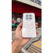 İzel Aksesuar Redmi Note 15 Pro 5g Sert Pc Sararmaz Magsafe Şeffaf Kılıf