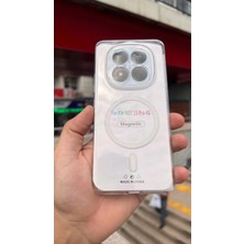 İzel Aksesuar Redmi Note 15 Pro 4g Sert Pc Sararmaz Magsafe Şeffaf Kılıf
