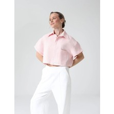 Ayessa Kadın Gömlek 1622162 Pembe - Xs