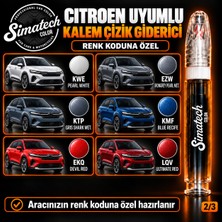 Simatechcolor Citroen Uyumlu Lqv Ultımate Red Kalem Çizik Giderici
