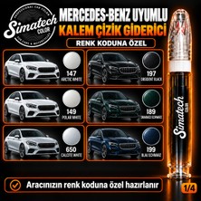 Simatechcolor Mercedes-Benz Uyumlu 831 Graphıte Grey Kalem Çizik Giderici