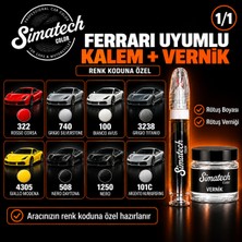Simatechcolor Ferrari Uyumlu 4305 Gıallo Modena Kalem Vernik Çizik Giderici