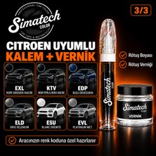 Simatechcolor Citroen Uyumlu Lqv Ultımate Red Kalem Vernik Çizik Giderici