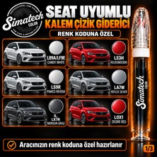 Simatechcolor Seat Uyumlu LA7W Reflex Sılver Kalem Çizik Giderici