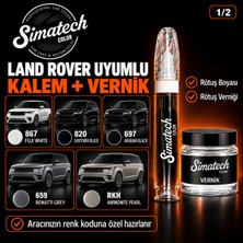 Simatechcolor Land Rover Uyumlu 697 Arabıan Black Kalem Vernik Çizik Giderici