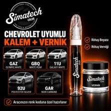 Simatechcolor Chevrolet Uyumlu Gar Noır Carbone Kalem Vernik Çizik Giderici