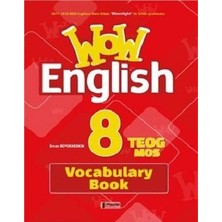 Master Publishing Yayınları Teog Mos Wow 8 English Vocabulary Book