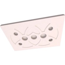 Motifpiyer Hazır Spotlu Tavan Paneli Matrix Rectangle-Modern LED Uyumlu Tavan Göbeği/mono-Diş Çitalı