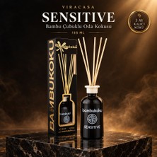 Viracasa Sensitive Bambu Çubuklu Oda Kokusu 135 ml | Yumuşak ve Dengeli - Hassas Ferahlık