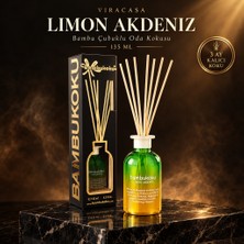 Viracasa Limon Akdeniz Bambu Çubuklu Oda Kokusu 135 ml | Limon ve Narenciye - Akdeniz Tazeliği