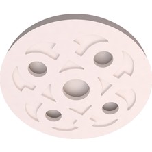 Motifpiyer Hazır Spotlu Tavan Paneli Matris Serisi Modern LED Uyumlu Tavan Göbeği/Radius
