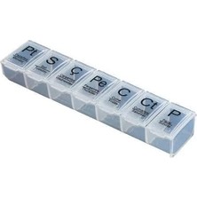 Varsoph Biishe® Haftalık Günlük Hap Saklama Kutusu 7 Günlük Hap Saklama Kabı