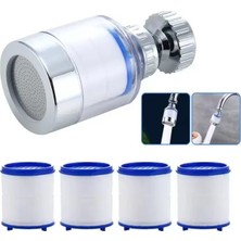 TeknoKapsül Sunup SN-27145 Oynar Başlıklı Kireç Önleyici 5 Filtreli Su Tasarruflu Musluk Başlığı