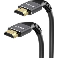 TeknoKapsül S-Link 1.5 Metre 4K 60hz Hdmı Kablo - SLX-HD4K015 Metal Korumalı V2.0 Ultra Hd Ses ve Görüntü Kablosu