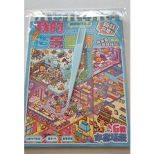 Modellino Cımbızlı A5 Spiralli Defter Minyatür 6 Sticker & 6 Platform Karton 12 Sayfa