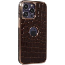 Raftan Topla Newface Iphone 14 Pro Max Kılıf Snake Kapak - Bordo