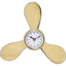 Raftan Topla Duvara Asmalı Pirinç Saat 7418