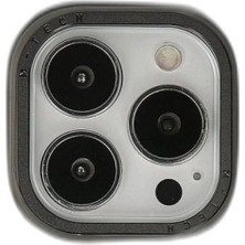 Raftan Topla Iphone 14 Pro Max Kılıf Modos Metal Kapak - Siyah