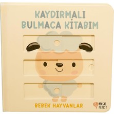 TeknoKapsül Kaydırmalı Bulmaca Kitabım - Bebek Hayvanlar