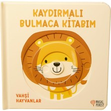 TeknoKapsül Kaydırmalı Bulmaca Kitabım - Vahşi Hayvanlar