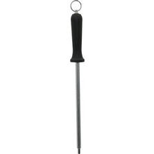 Veraura Lifestyle Metal Bilezikli Yuvarlak Masat - Bıçak Bileme Metal Asma Halkalı 30CM