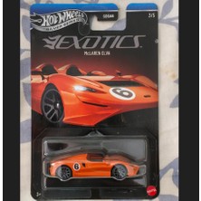 Hot Wheels Silver Series Exotics Mclaren Elva Model Araba