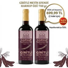 2 x 700 gr Harnup Keçiboynuzu Özü - %100 Doğal ve Katkısız Giritli Metin Efendi