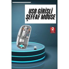 Veraura Lifestyle Kablosuz Mouse Fare Şarjlı Bluetooth Wireless Çift Modlu Sessiz