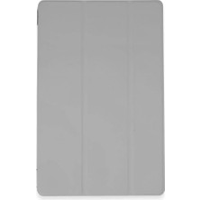 Veraura Lifestyle Apple iPad Pro 13 (2024) Kılıf Tablet Smart Kılıf - Gri