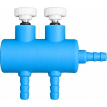 Petistera 2 Kanallı Plastik Akvaryum Hava Dağıtıcı 6.3 x 5.2cm