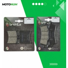 MOTONUM Aprilia Atlantic 250 Ön ve Arka Fren Balata Takımı Brenta MTN6665