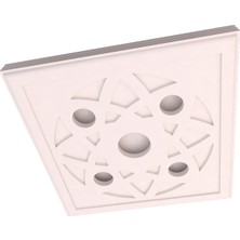 Motifpiyer Hazır Spotlu Tavan Paneli Matrix Serisi-Modern LED Uyumlu Tavan Göbeği/Protect-core