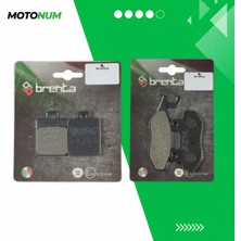 MOTONUM Peugeot Citystar 200 Ön ve Arka Fren Balata Takımı Brenta MTN6682