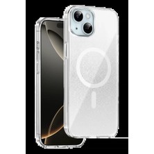 Veraura Lifestyle Onegif Apple iPhone 14 Sora Simli Magsafe Kapak - Beyaz