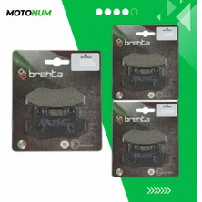 MOTONUM Hyosung Gt 650 R (2004 2008) Ön ve Arka Fren Balata Takımı Brenta MTN6435
