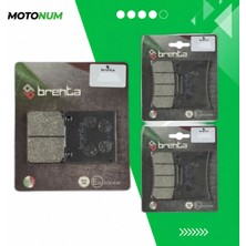 MOTONUM Suzuki Gsx 1200 Ön ve Arka Fren Balata Takımı Brenta MTN6469