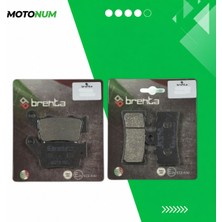 MOTONUM Bmw G 310 R Ön ve Arka Fren Balata Takımı Brenta MTN6309