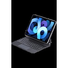 Veraura Lifestyle Apple iPad Pro 11 (2022) Kılıf X7 Magic Manyetik Klavyeli Tablet Kılıfı - Siyah